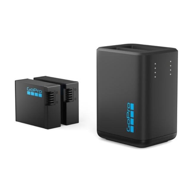 GoPro Dual Battery Charger with Two Enduro Batteries for HER GoPro Dual Battery Charger with Two Enduro Batteries for HER
