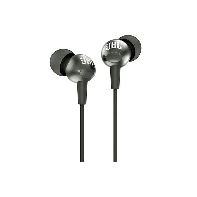 JBL C200SI In Ear Earphones Gun Metal JBL C200SI In Ear Earphones Gun Metal