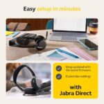 Jabra Evolve2 65 Flex MS Stereo Wireless Headset with
