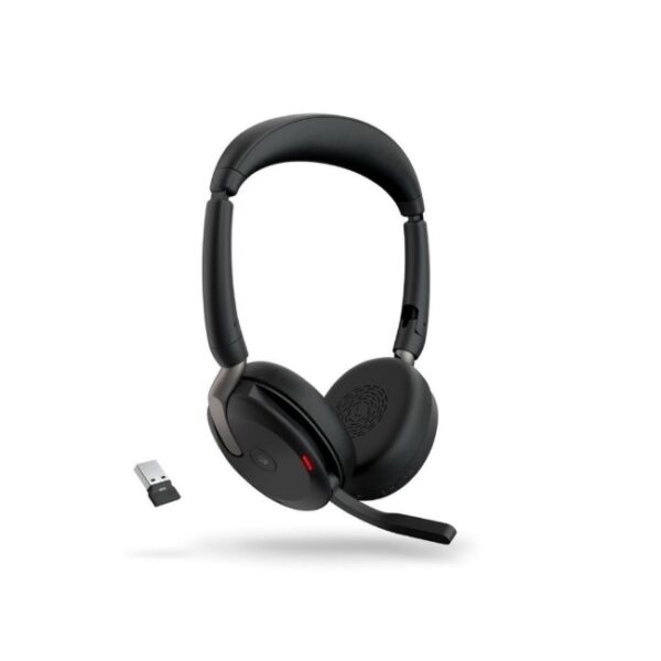 Jabra Evolve2 65 Flex MS Stereo Wireless Headset with Link 3