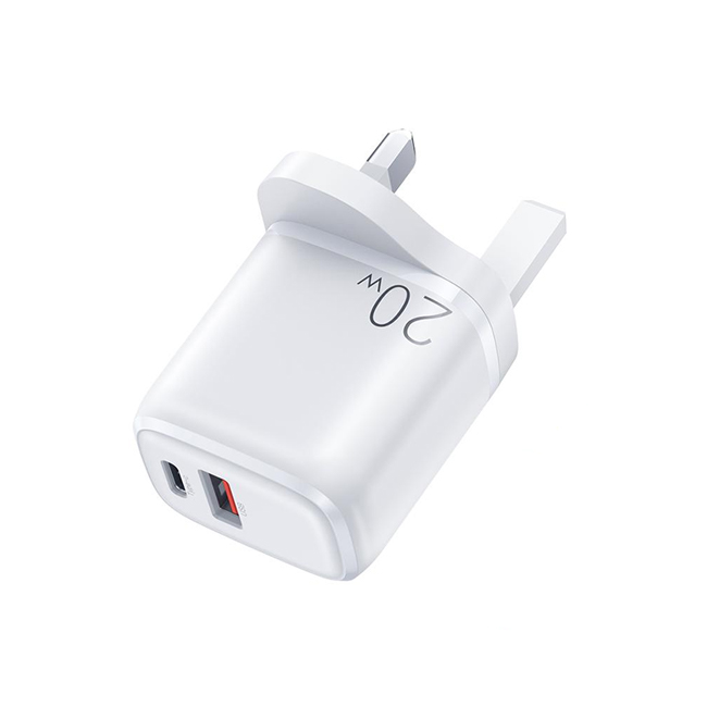 Joyroom LG3028E3 Dual Port Charger PD 20W QC3.0 01 Joyroom LG3028E3 Dual Port Charger PD 20W QC3.0 01