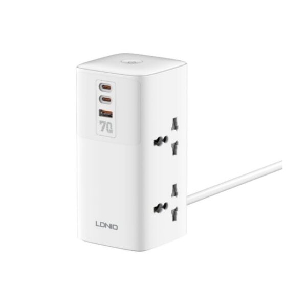 LDNIO SC4383 70W Tower Extension Power Socket