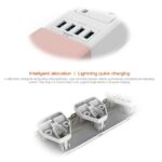 LDNIO SK3640 Power Socket 2500W 4 USB Extension Power Cord 4