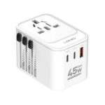 LDNIO Z8 3 USB Ports 45W GaN Travel Adapter