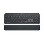Logitech MX Keys Illuminated Wireless Keyboard with Palm Rest