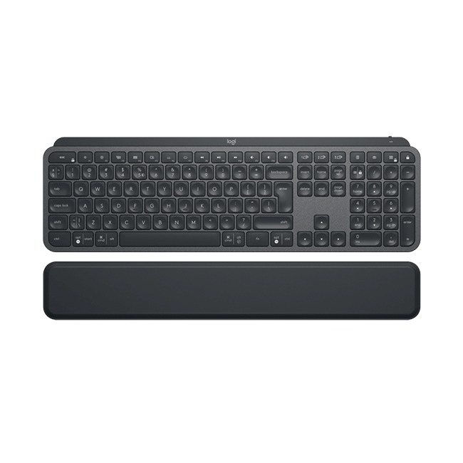 Logitech MX Keys Illuminated Wireless Keyboard with Palm Rest Logitech MX Keys Illuminated Wireless Keyboard with Palm Rest