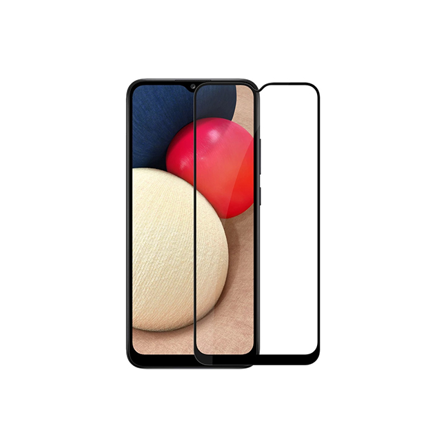 MTB Full Glue Tempered Glass for Galaxy M02s MTB Full Glue Tempered Glass for Galaxy M02s