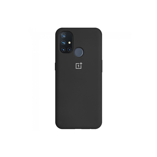 OnePlus Nord N10 Black Silicone Case OnePlus Nord N10 Black Silicone Case