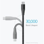 Powerline II USB C to USB A 2.0 Cable a8462 2