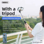 Remax P10 Multifunctional Wireless Selfie Stick 1