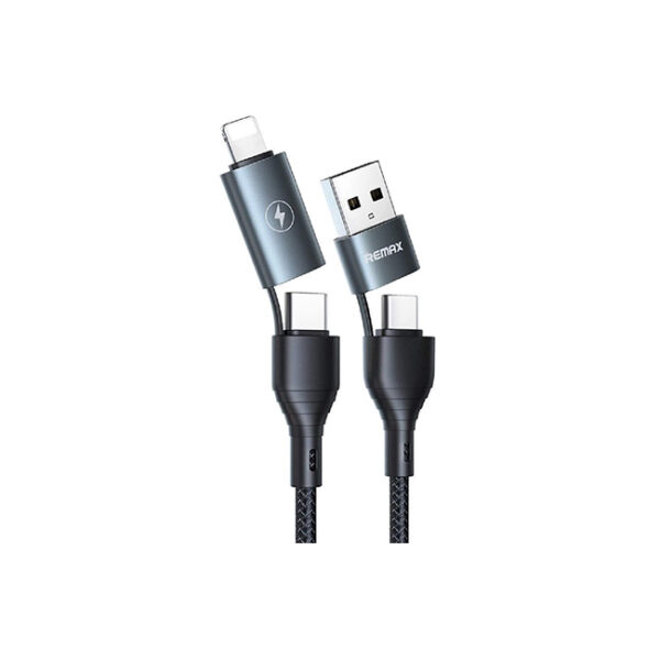 Remax Share Series Nylon Braided 4 in 1 Charging Cable