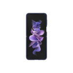 Samsung Galaxy Z Flip3 5G Navy Blue Silicone Cover with Ring 1