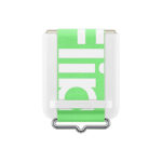 Samsung Galaxy Z Flip3 White Silicone Cover with Strap 2