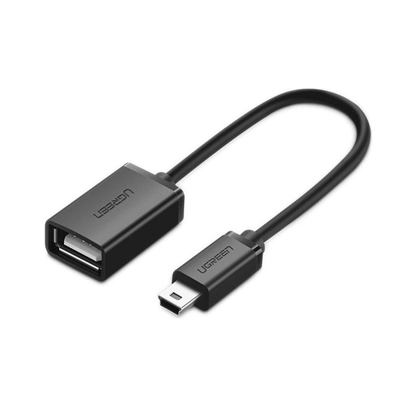 UGREEN 10383 Mini USB Male to USB Female OTG Cable