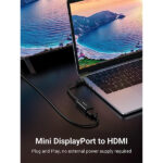 UGREEN 10461 Mini Display Port to HDMI 1080P Converter 3