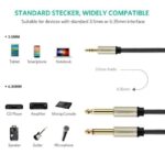 UGREEN 10615 3.5mm TRS to Dual 6.35mm TS Stereo Audio 2