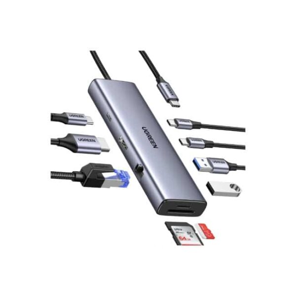 UGREEN 15375 100W 9 in 1 4K @ 60Hz Type C Hub Adapter