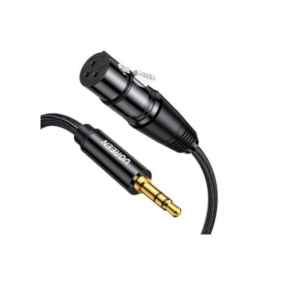 UGREEN 20244 2M 3.5mm Three Pole Male To XLR Female Audio Ca