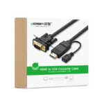 UGREEN 30449 HDMI Male to VGA Male 1.5M Converter Cable 1