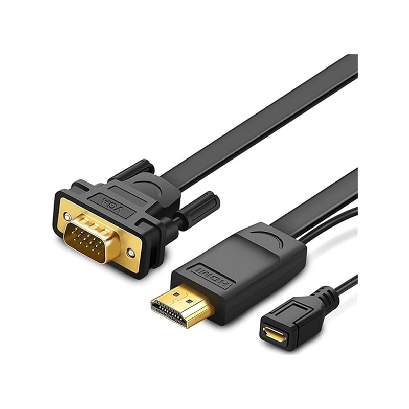UGREEN 30449 HDMI Male to VGA Male 1.5M Converter Cable UGREEN 30449 HDMI Male to VGA Male 1.5M Converter Cable