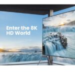 UGREEN 40300 8k 60hz 2.1 Braided HDMI Male To Male 0.5M Cab