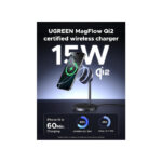 UGREEN 45382 2 in 1 15W Magnetic Wireless Charger 1