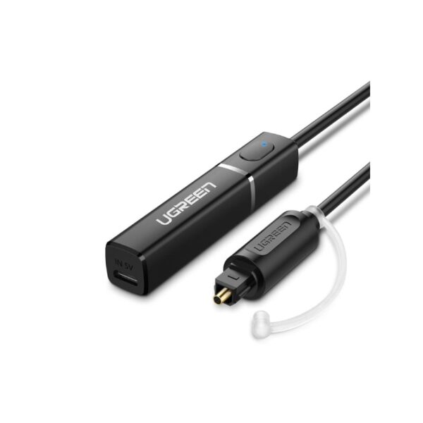 UGREEN 50213 Bluetooth 5.0 Transmitter with Optical Plug Audio Adapter