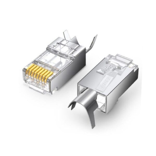 UGREEN 50634 CAT 7 FTP Gold Plated RJ45 Modular Plugs Two
