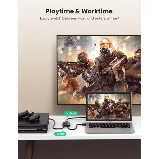 UGREEN 50966 2 Port Bi Directional HDMI Splitter 03