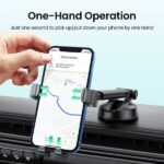 UGREEN 60990B Gravity Phone Holder with Suction Cup(2)