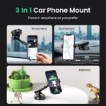 UGREEN 60990B Gravity Phone Holder with Suction Cup(3)