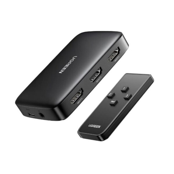 UGREEN CM332 80125 3 in 1 Out 4K HDMI Switcher