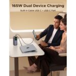 UGREEN Nexode 55987B 165W Power Bank with Retractable USB C3