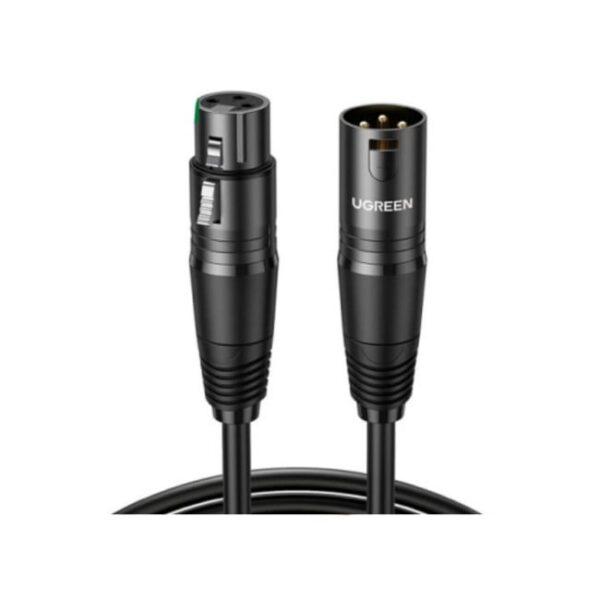 Ugreen 20711 Cannon Male To Female Microphone Extension Audi