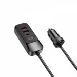 WiWU Extend 120W Dual USB A Dual USB C Car Charger2