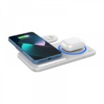 Wiwu Wi W020 Foldable 15W 3 In 1 Wireless Charger 2