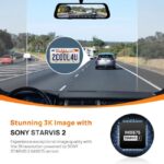 Xiaomi Mi 70mai S500 Rearview Mirror Starvis 2 Dash Cam Set1