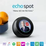 amazon echo spot smart screen alarm clock with alexa 2017 2