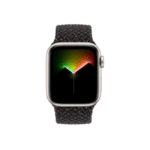 apple watch se 2nd gen 40mm starlight aluminum gps black unity braided solo loop band 1