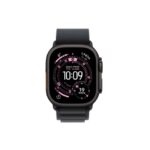 apple watch ultra 3 49mm titanium black gps black alpine lo