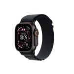 apple watch ultra 3 49mm titanium black gps black alpine loo