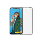 iPhone 13 Pro Max Green 3D Armor Edge Tempered Glass