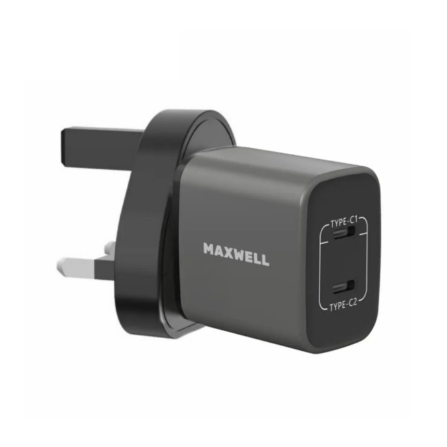 maxwell 45w hyper boost pd pd dual ports fast wall charger maxwell 45w hyper boost pd pd dual ports fast wall charger