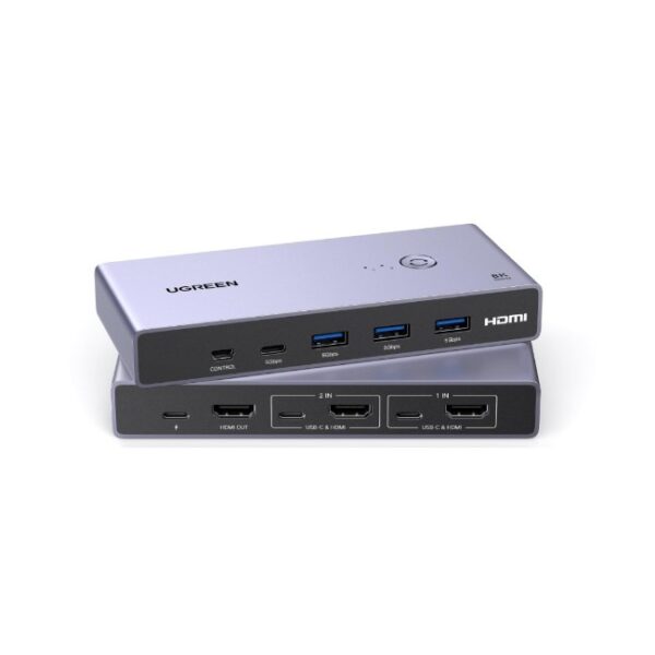 ugreen 25961 hdmi kvm switch 2 in 1 out
