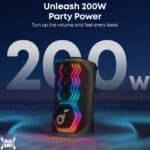 Anker Soundcore Rave 3S Portable AI Wireless Party Speaker 7