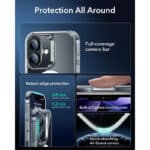 ESR Classic Hybrid Magnetic Case with Camera Control for iPhone 17 22