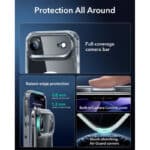 ESR Classic Hybrid Magnetic Case with Camera Control for iPhone 17 Air