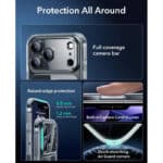 ESR Classic Hybrid Magnetic Case with Camera Control for iPhone 17 Pro 1