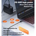 LDNIO LC441C 65W PD 3.0 1M Type C to Type C Data Cable2