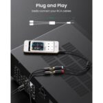 UGREEN 10547 3.5mm Male to 2RCA Female 25CM Audio Cable2